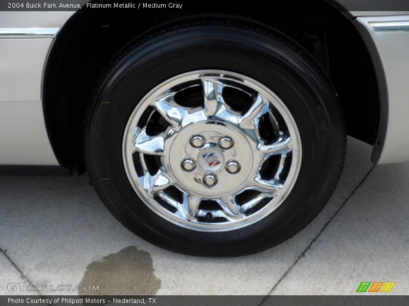 Platinum Metallic / Medium Gray 2004 Buick Park Avenue