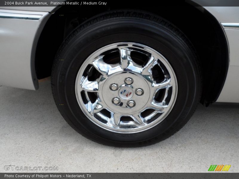 Platinum Metallic / Medium Gray 2004 Buick Park Avenue