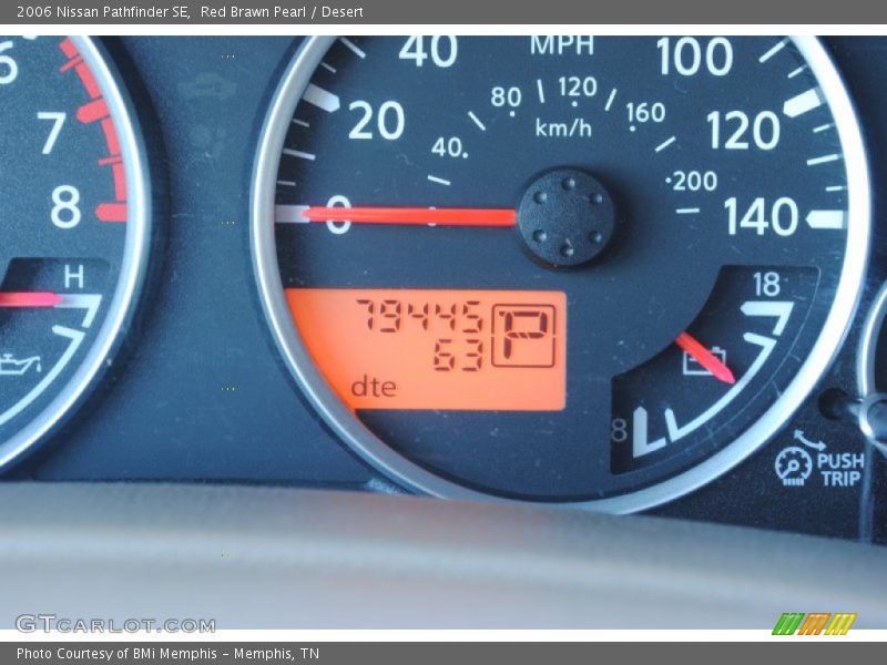 Red Brawn Pearl / Desert 2006 Nissan Pathfinder SE
