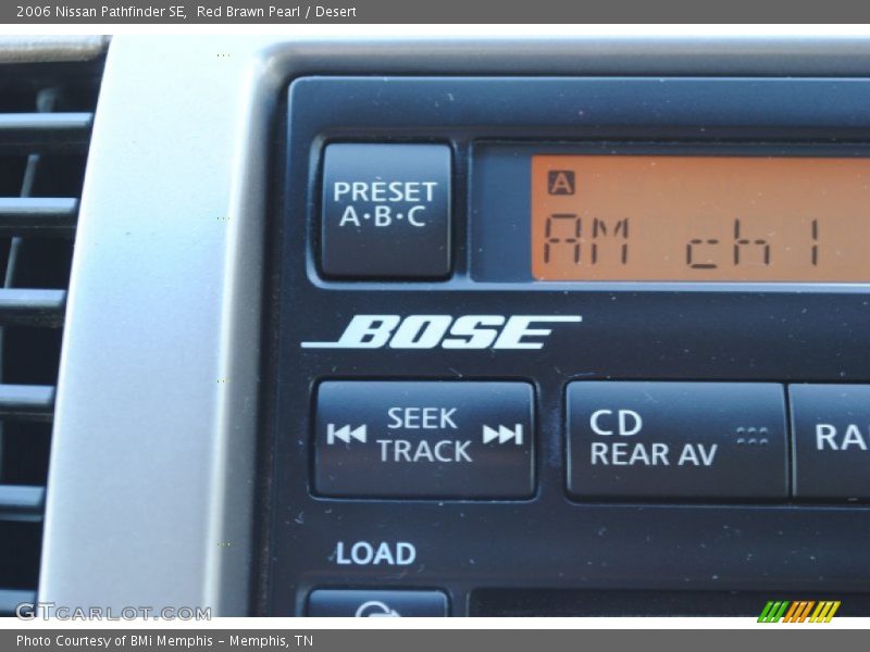 Red Brawn Pearl / Desert 2006 Nissan Pathfinder SE