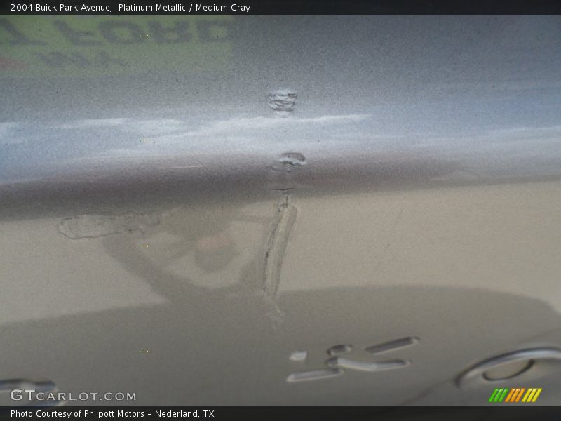 Platinum Metallic / Medium Gray 2004 Buick Park Avenue