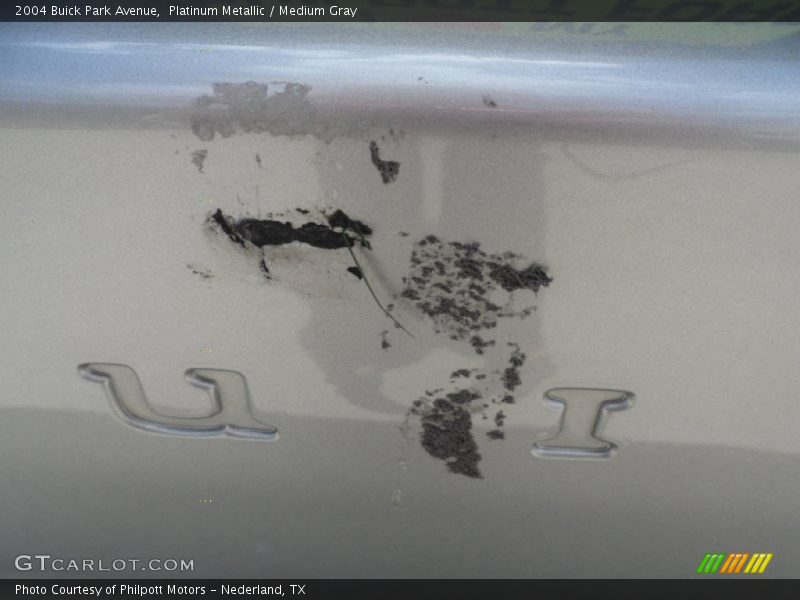 Platinum Metallic / Medium Gray 2004 Buick Park Avenue