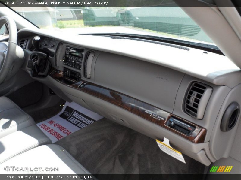 Platinum Metallic / Medium Gray 2004 Buick Park Avenue