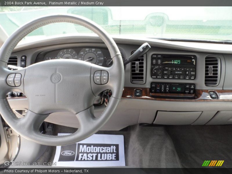 Platinum Metallic / Medium Gray 2004 Buick Park Avenue