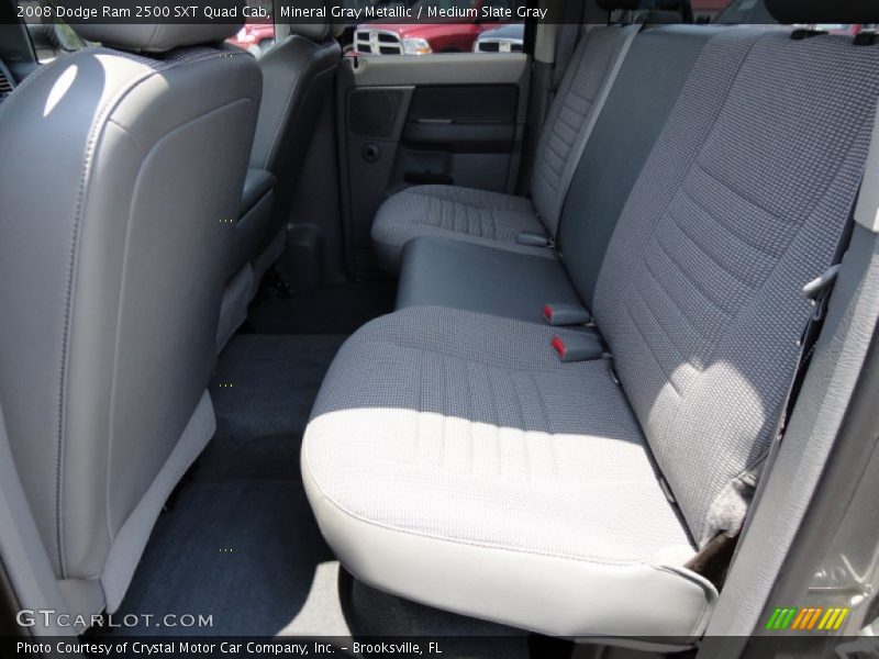 Mineral Gray Metallic / Medium Slate Gray 2008 Dodge Ram 2500 SXT Quad Cab