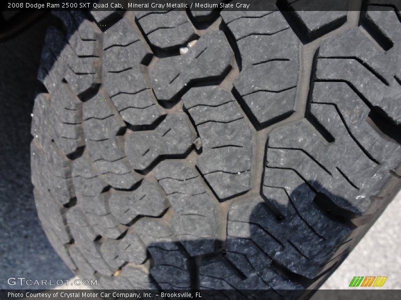 Mineral Gray Metallic / Medium Slate Gray 2008 Dodge Ram 2500 SXT Quad Cab
