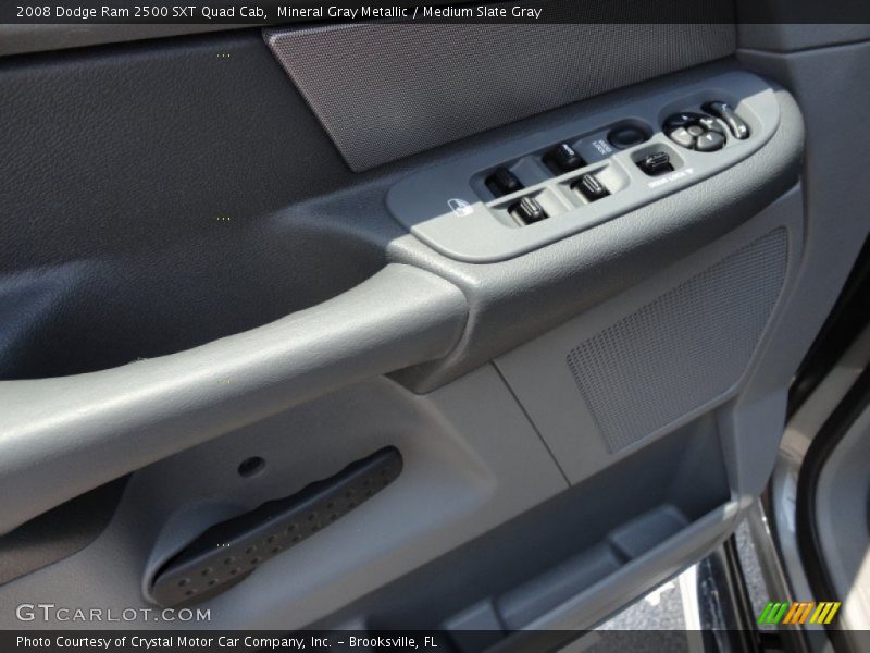 Mineral Gray Metallic / Medium Slate Gray 2008 Dodge Ram 2500 SXT Quad Cab