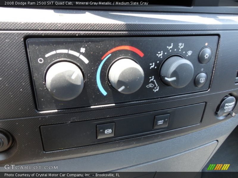 Mineral Gray Metallic / Medium Slate Gray 2008 Dodge Ram 2500 SXT Quad Cab