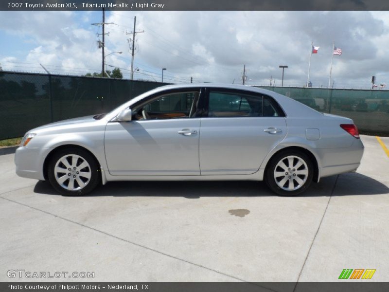 Titanium Metallic / Light Gray 2007 Toyota Avalon XLS