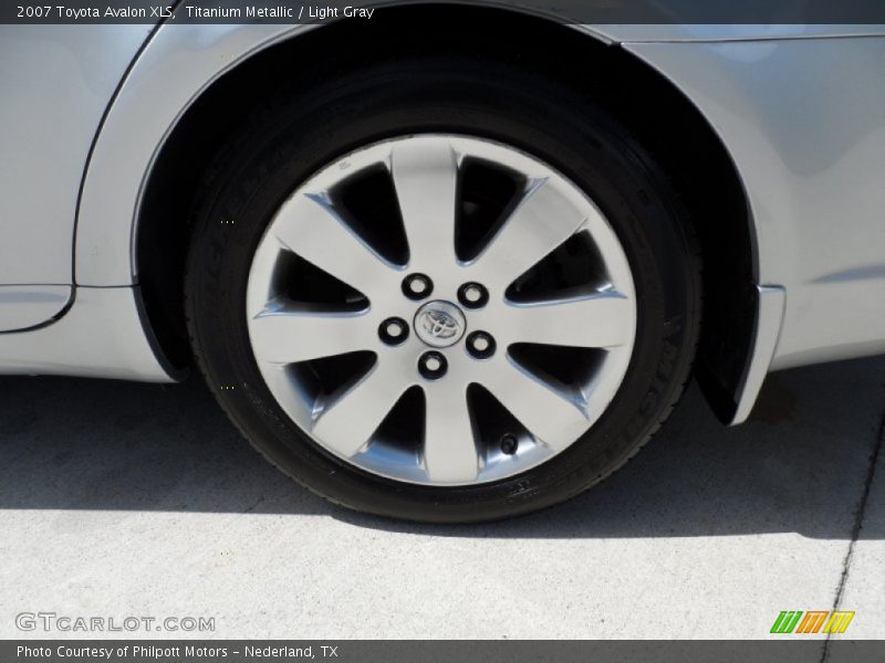 Titanium Metallic / Light Gray 2007 Toyota Avalon XLS