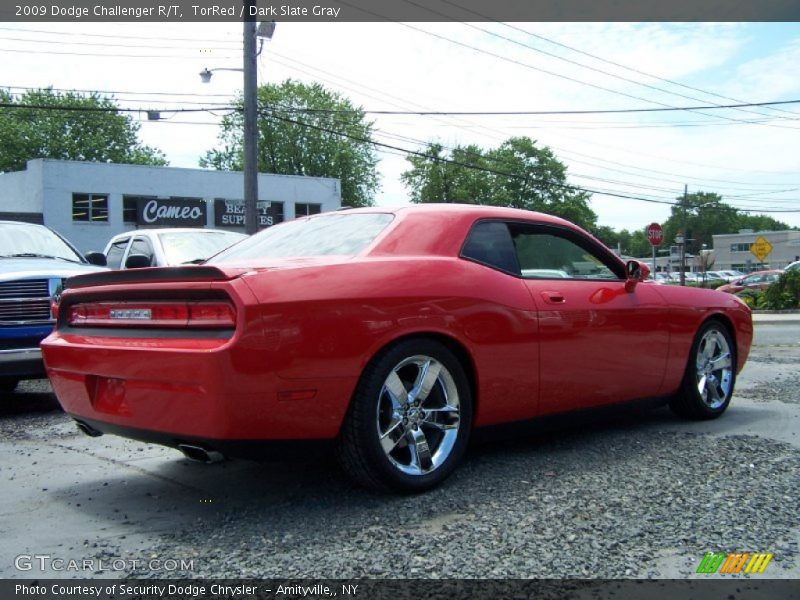 TorRed / Dark Slate Gray 2009 Dodge Challenger R/T