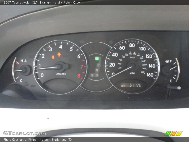 Titanium Metallic / Light Gray 2007 Toyota Avalon XLS
