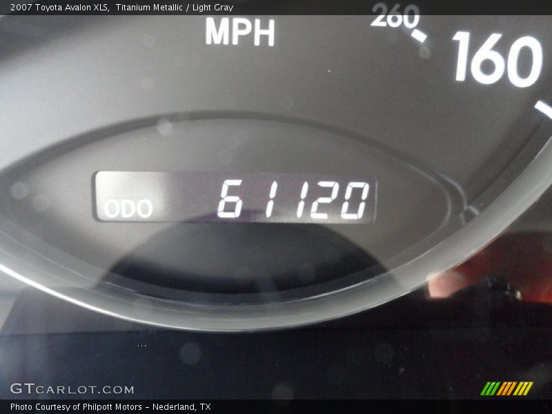 Titanium Metallic / Light Gray 2007 Toyota Avalon XLS