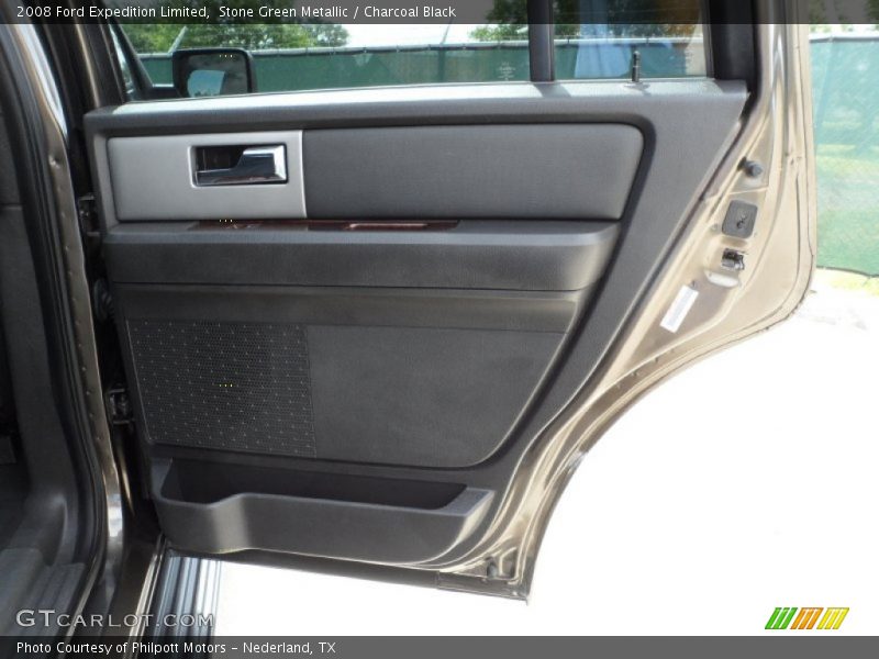 Stone Green Metallic / Charcoal Black 2008 Ford Expedition Limited
