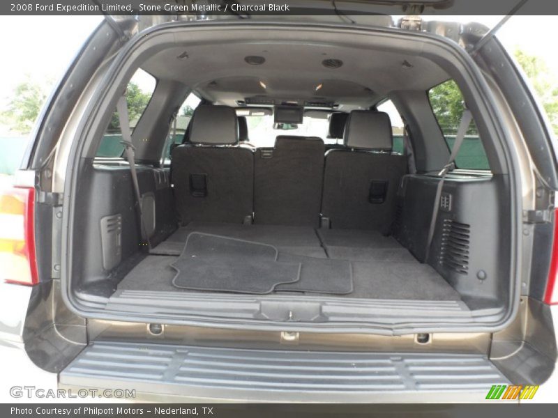 Stone Green Metallic / Charcoal Black 2008 Ford Expedition Limited