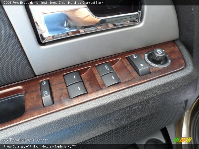 Stone Green Metallic / Charcoal Black 2008 Ford Expedition Limited