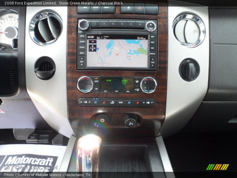Stone Green Metallic / Charcoal Black 2008 Ford Expedition Limited