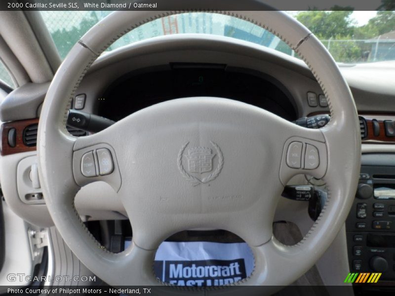 White Diamond / Oatmeal 2000 Cadillac Seville SLS