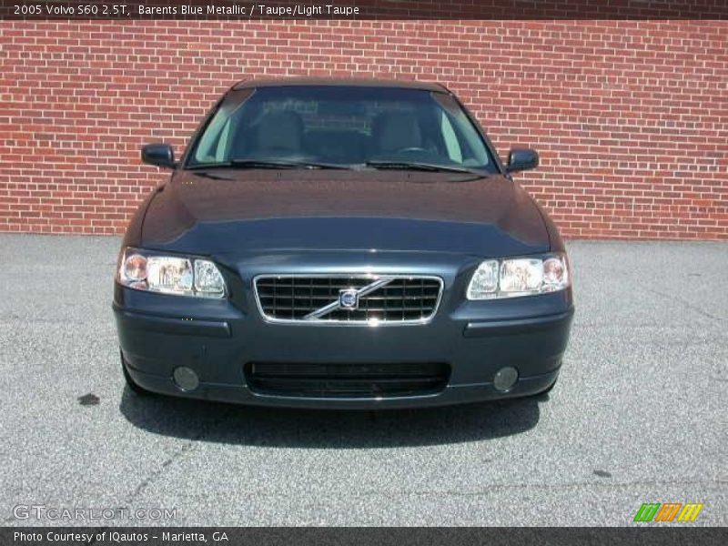 Barents Blue Metallic / Taupe/Light Taupe 2005 Volvo S60 2.5T