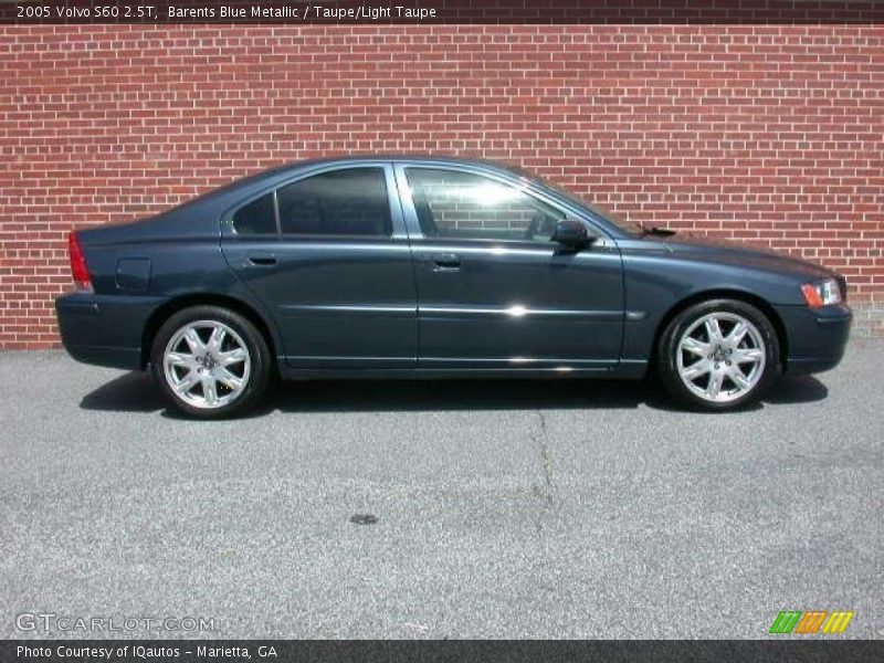 Barents Blue Metallic / Taupe/Light Taupe 2005 Volvo S60 2.5T