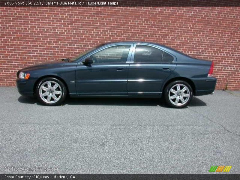 Barents Blue Metallic / Taupe/Light Taupe 2005 Volvo S60 2.5T