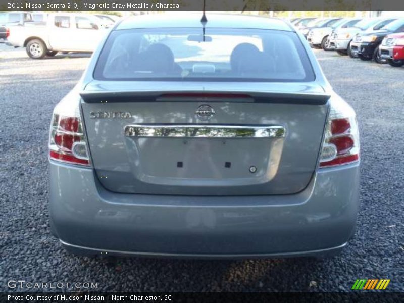 Magnetic Gray Metallic / Charcoal 2011 Nissan Sentra 2.0