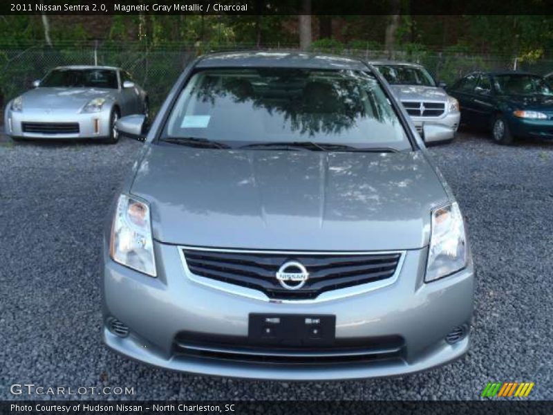 Magnetic Gray Metallic / Charcoal 2011 Nissan Sentra 2.0