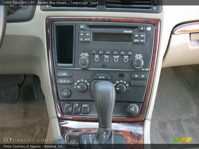  2005 S60 2.5T Taupe/Light Taupe Interior