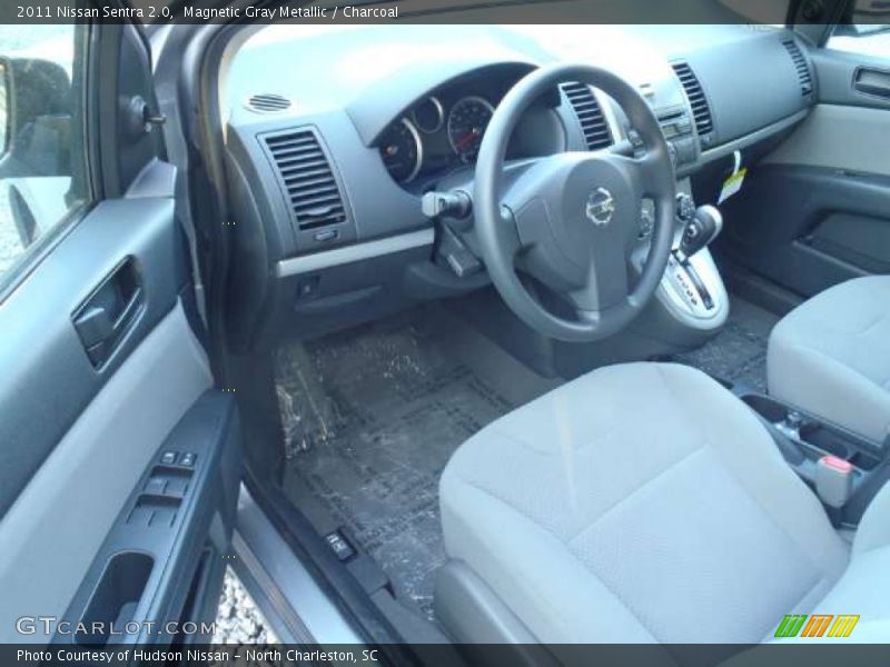 Magnetic Gray Metallic / Charcoal 2011 Nissan Sentra 2.0