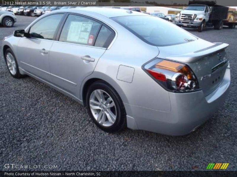 Brilliant Silver / Charcoal 2012 Nissan Altima 3.5 SR
