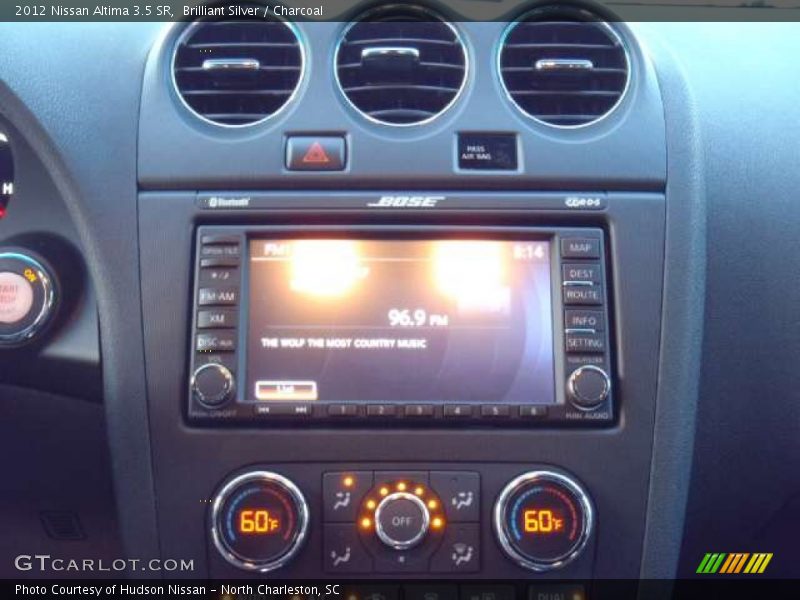 Brilliant Silver / Charcoal 2012 Nissan Altima 3.5 SR