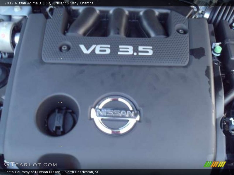 Brilliant Silver / Charcoal 2012 Nissan Altima 3.5 SR