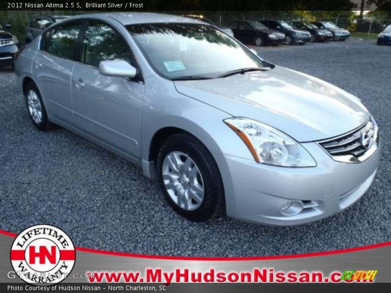 Brilliant Silver / Frost 2012 Nissan Altima 2.5 S
