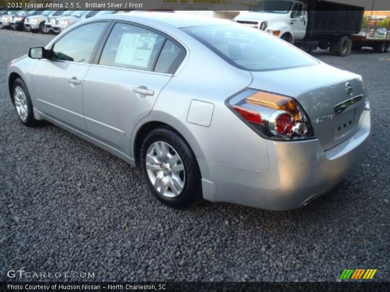 Brilliant Silver / Frost 2012 Nissan Altima 2.5 S