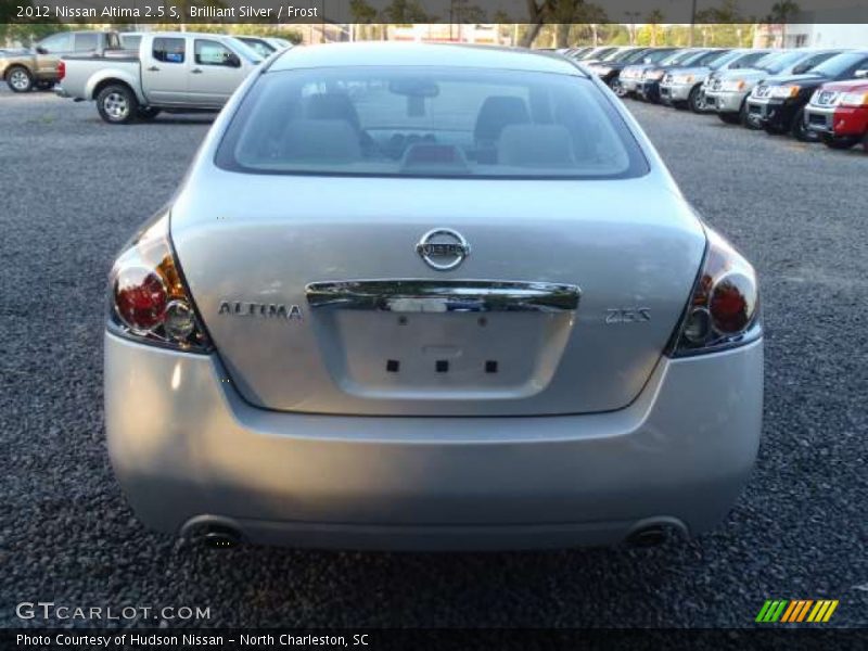 Brilliant Silver / Frost 2012 Nissan Altima 2.5 S