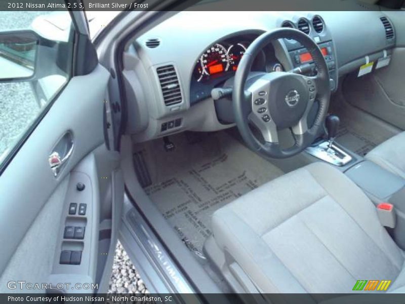  2012 Altima 2.5 S Frost Interior