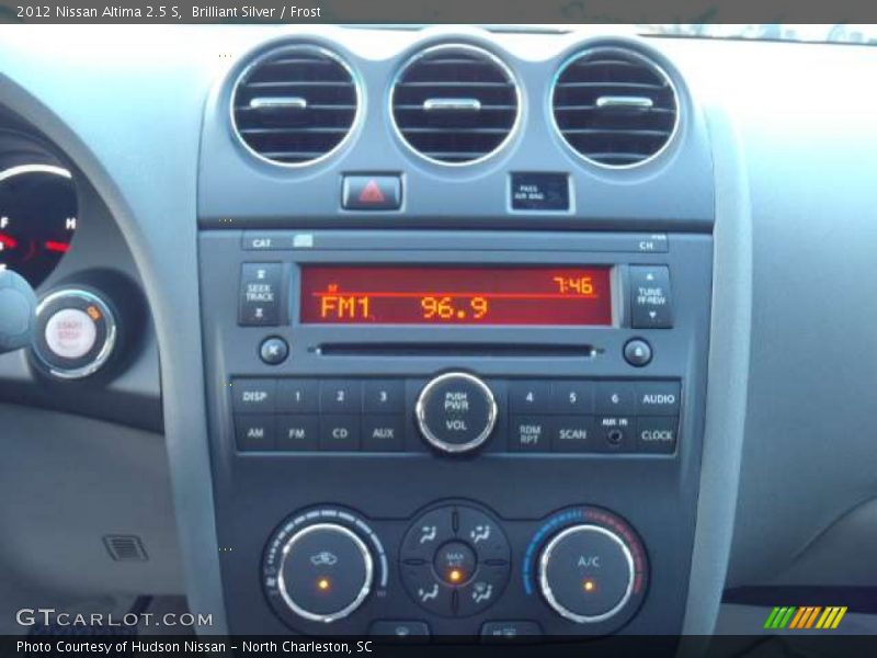 Brilliant Silver / Frost 2012 Nissan Altima 2.5 S