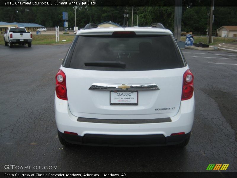 Summit White / Jet Black 2011 Chevrolet Equinox LT