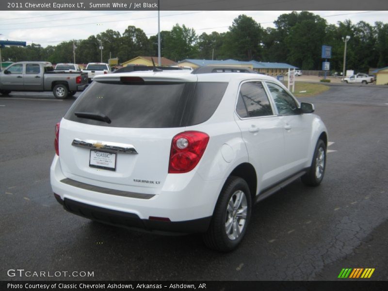 Summit White / Jet Black 2011 Chevrolet Equinox LT