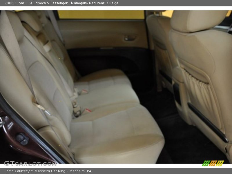 Mahogany Red Pearl / Beige 2006 Subaru B9 Tribeca 5 Passenger