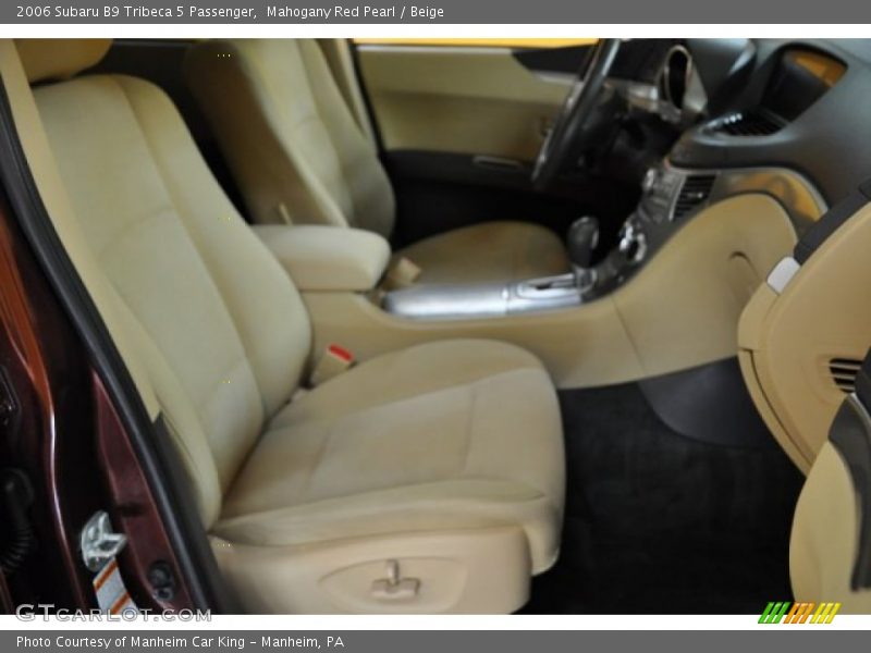 Mahogany Red Pearl / Beige 2006 Subaru B9 Tribeca 5 Passenger