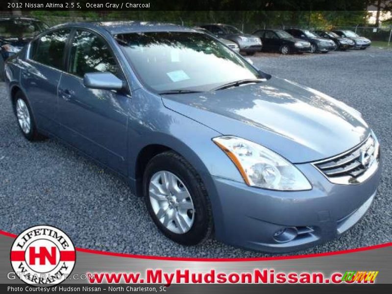 Ocean Gray / Charcoal 2012 Nissan Altima 2.5 S