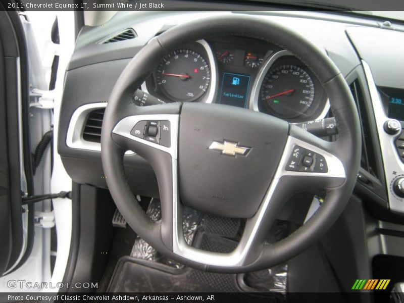 Summit White / Jet Black 2011 Chevrolet Equinox LT