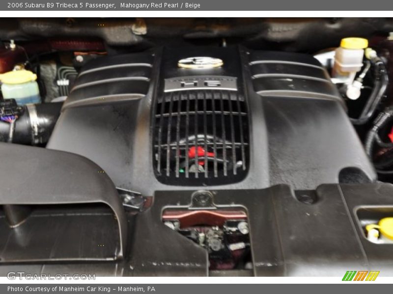 Mahogany Red Pearl / Beige 2006 Subaru B9 Tribeca 5 Passenger