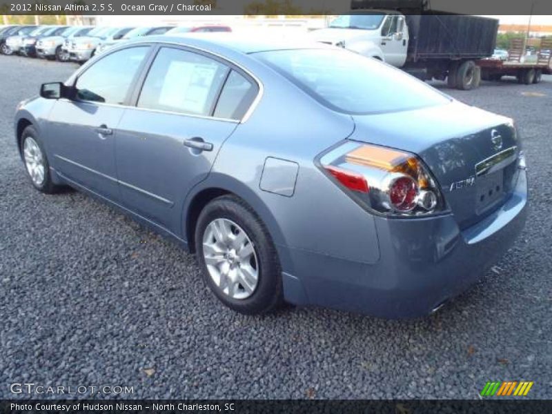 Ocean Gray / Charcoal 2012 Nissan Altima 2.5 S