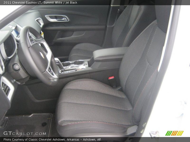Summit White / Jet Black 2011 Chevrolet Equinox LT