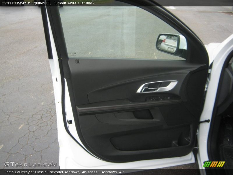 Summit White / Jet Black 2011 Chevrolet Equinox LT