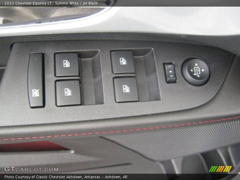 Summit White / Jet Black 2011 Chevrolet Equinox LT