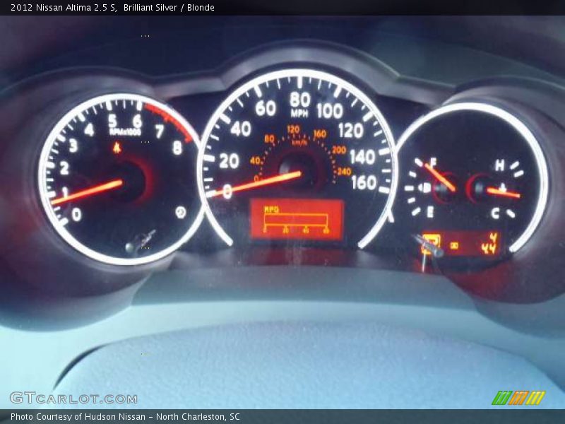 Brilliant Silver / Blonde 2012 Nissan Altima 2.5 S