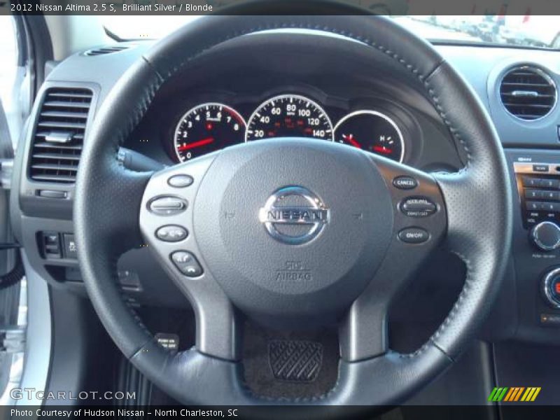 Brilliant Silver / Blonde 2012 Nissan Altima 2.5 S